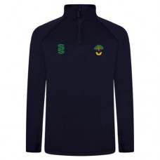Allestree CC Active Navy/Bottle Performance Training Top