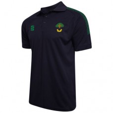 Allestree CC Dual Navy/Bottle Polo Shirt