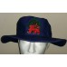 Embroidered Cricket Sun Hat (Coloured)