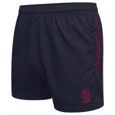 Lullington Park CC Dual Navy/Maroon Gym Shorts