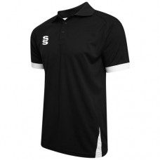 Yoxall CC Fuse Black/White Polo Shirt