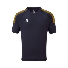 Melbourne Town CC Dual Navy/Amber Games Shirt