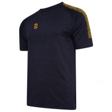 Melbourne Town CC Dual Navy/Amber Gym Shirt