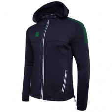 Hartshorne CC Full Zip Dual Navy/Bottle Hoodie