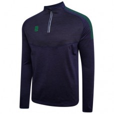 Hartshorne CC Dual Navy/Bottle Performance Training Top