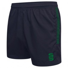 Hartshorne CC Dual Navy/Bottle Training Shorts