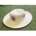 Embroidered Cricket Sun Hat (Ivory)