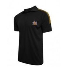 Incogniti CC Black Polo Shirt (Amber Trim)