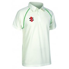 Appleby Magna CC Short Sleeve Cricket Shirt (Green Trim)