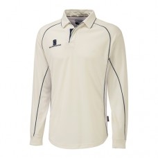 Armitage CC Long Sleeve Cricket Shirt (Navy Trim)