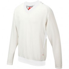 Woodlands Woodlice CC Long Sleeve Cricket Sweater (White Trim)