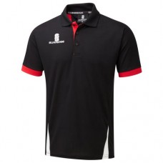 Pewit FGC Blade Polo Shirt Black/Red/White