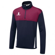 AigburthCC Blade Navy/Maroon/White Performance Training Top