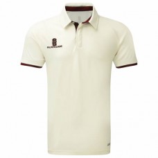 Ashby Hastings Cricket Club ERGO Cricket Shirt (Maroon Trim)