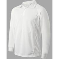 Embroidered Long Sleeve Cricket Shirt